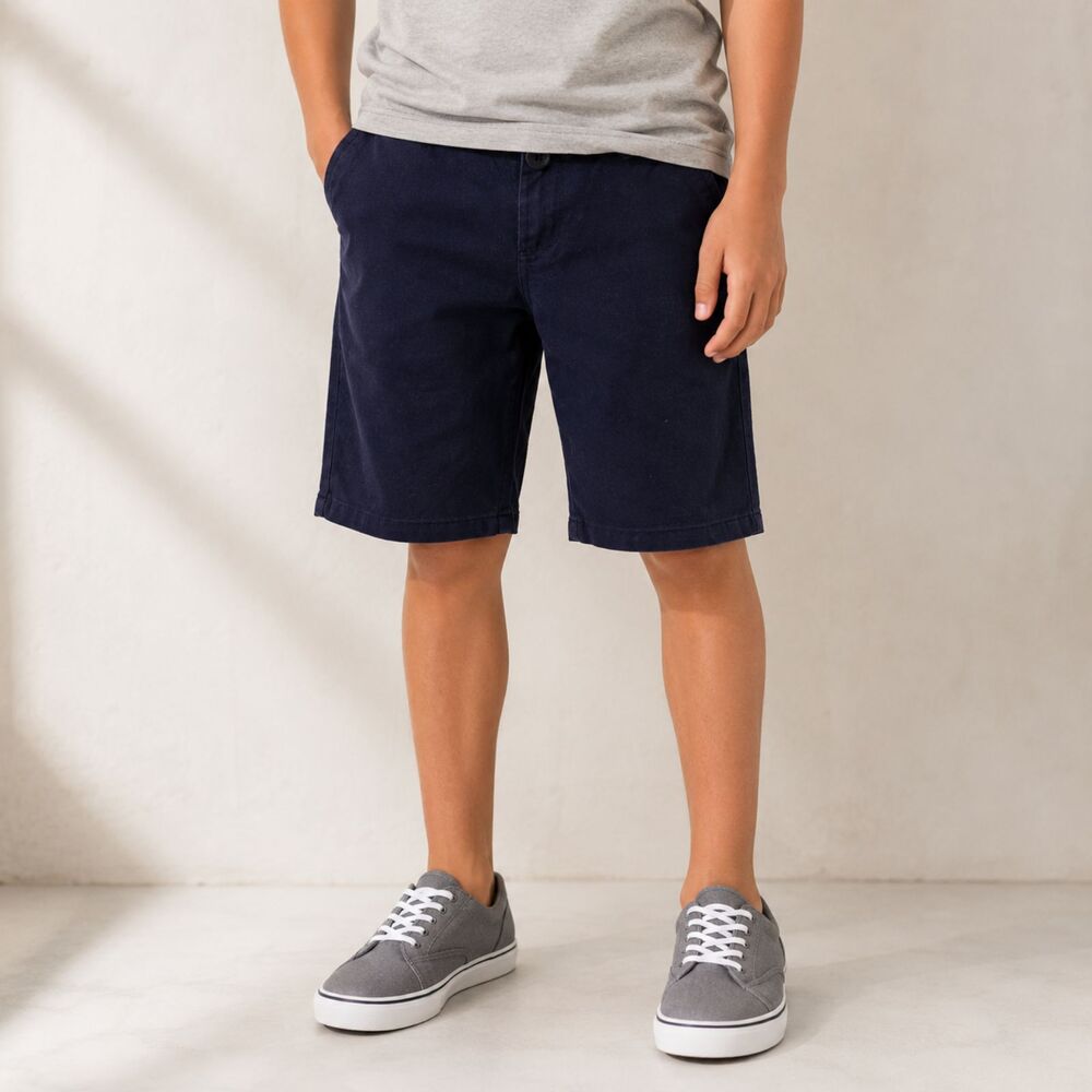 Cat & Jack Boys School Uniform Bermuda Shorts Classic Navy Size 10 Plus